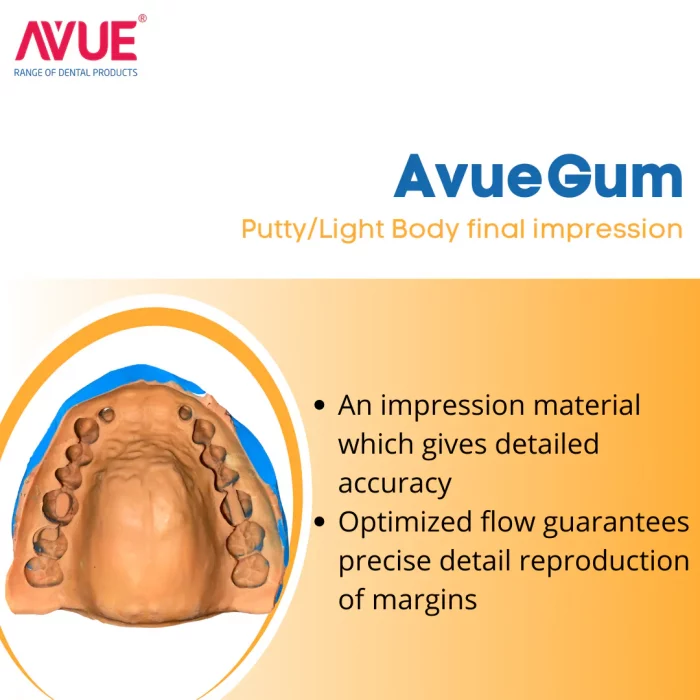 AvueGum-Putty-Very-Heavy-Body-A-Silicone-Impression-Material-Features