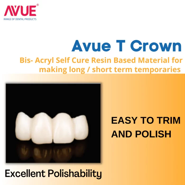 AvueTCrown-Bis-Acryl-Bridge-Self-Cure-Resin-Based-Dental-Material AvueTCrown-Bis-Acryl-Bridge-Self-Cure-Resin-Based-Dental-Material
