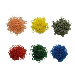 Capt. Elastics Red/Blue/Green Dental