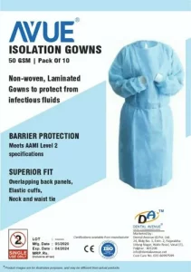 Avue Isolation Gown
